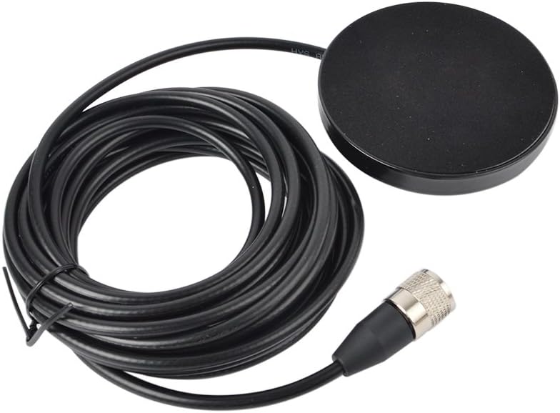 NMO Mount Magnetic Base for Car Bus Taxi Mobile Radio Antenna | Antenna Mag Mount W/5M(16.4ft) RG58 Coaxial Cable