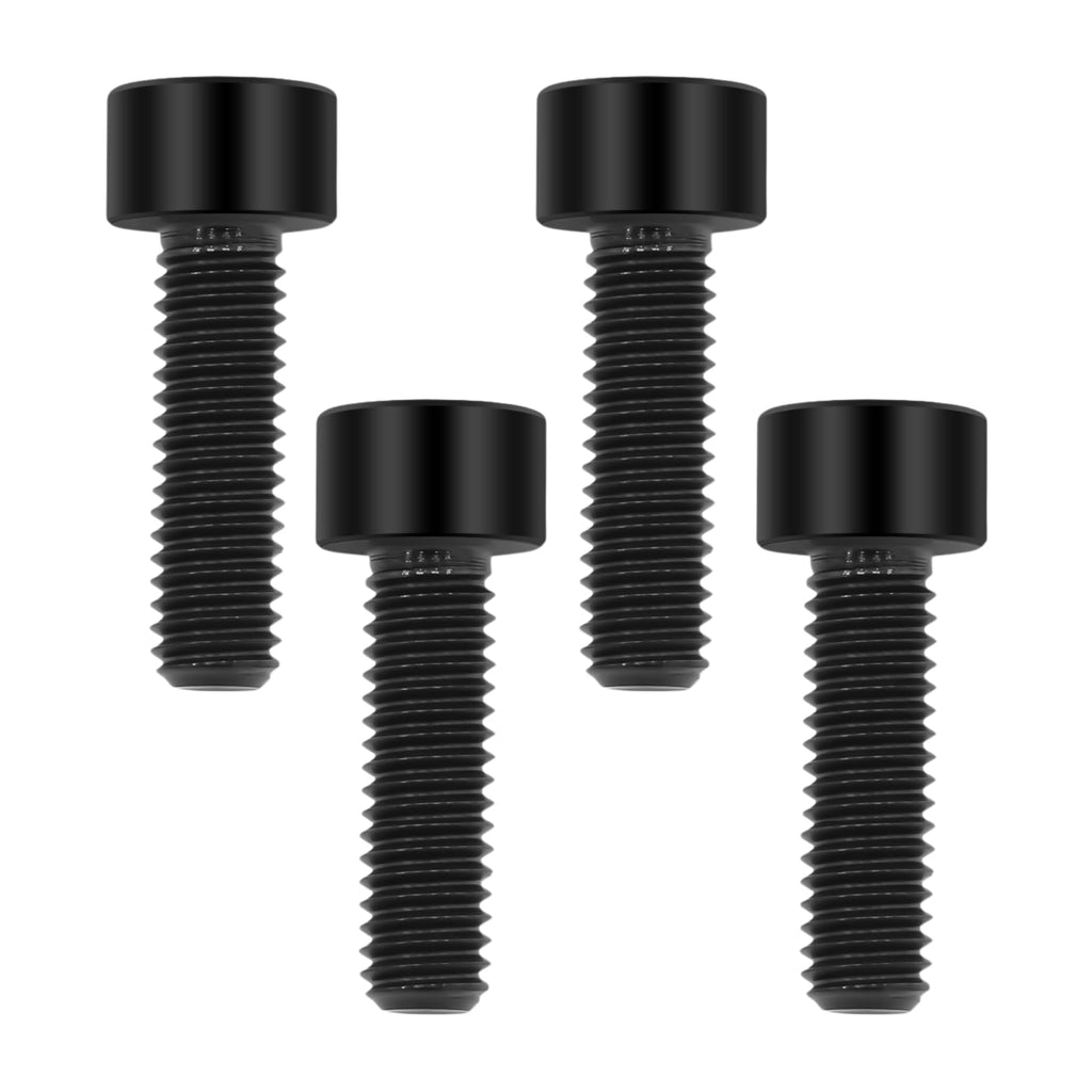 TIRYTU M6x20 Titanium Bolts Socket Head Cap Screw, Black, 4PC