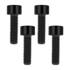 TIRYTU M6x20 Titanium Bolts Socket Head Cap Screw, Black, 4PC