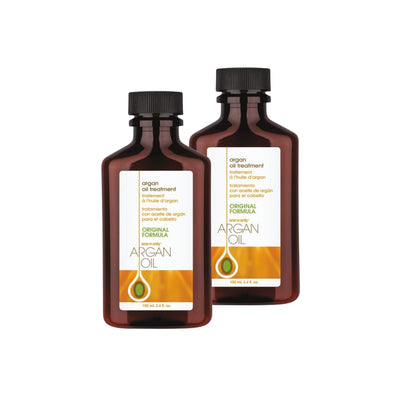 Argan Oil Hair Treatment, Frizz Control Serum, 3.4 oz, 2 Pack