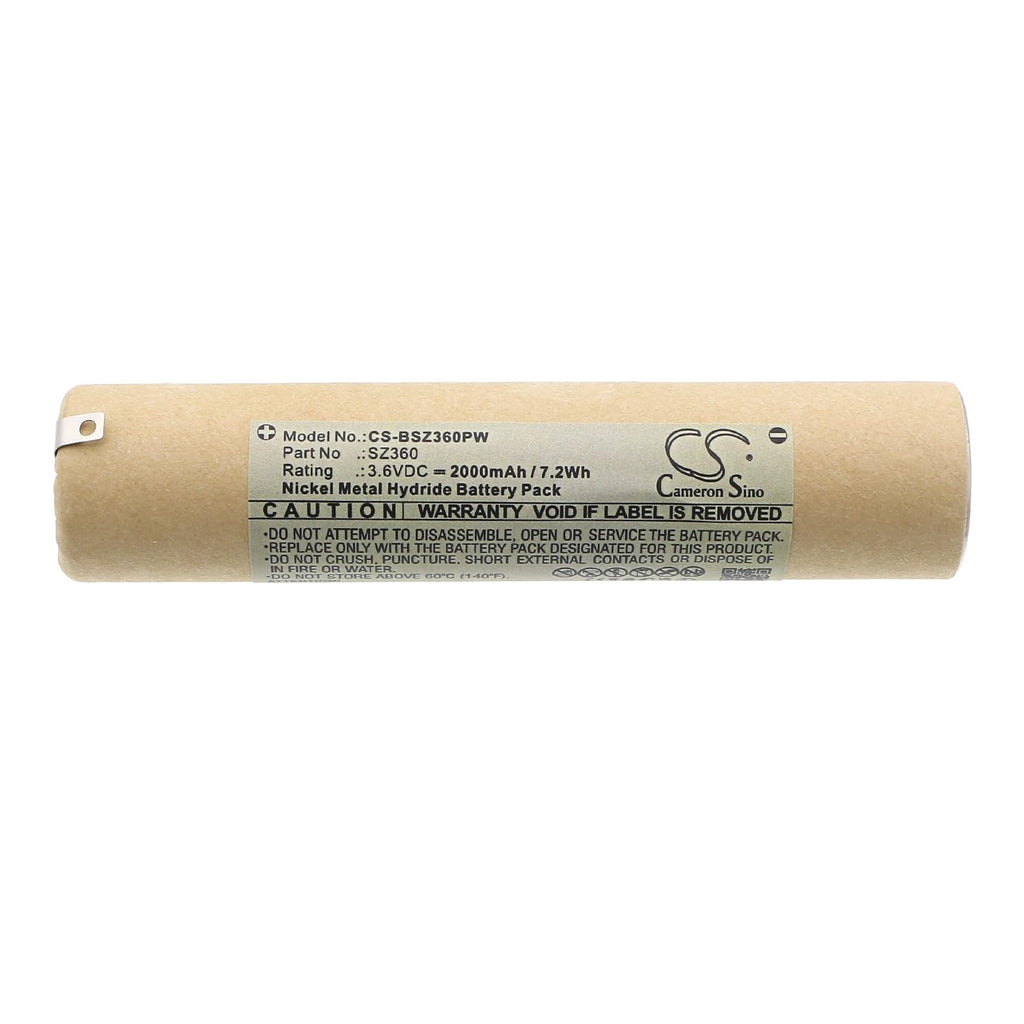 CS Cameron Sino 2000mAhReplacement New Battery for Black & Decker SZ360,SZ360 Type 1,SZ360B