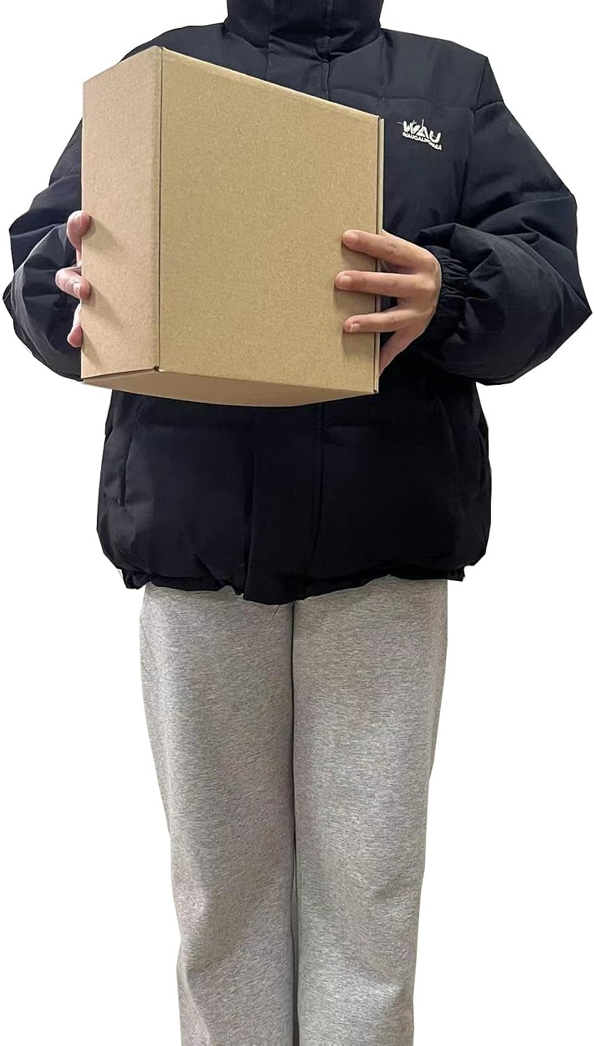 Shipping Boxes 9x9x4 inch Pack of 20, Brown Corrugated Cardboard Mailer Box
