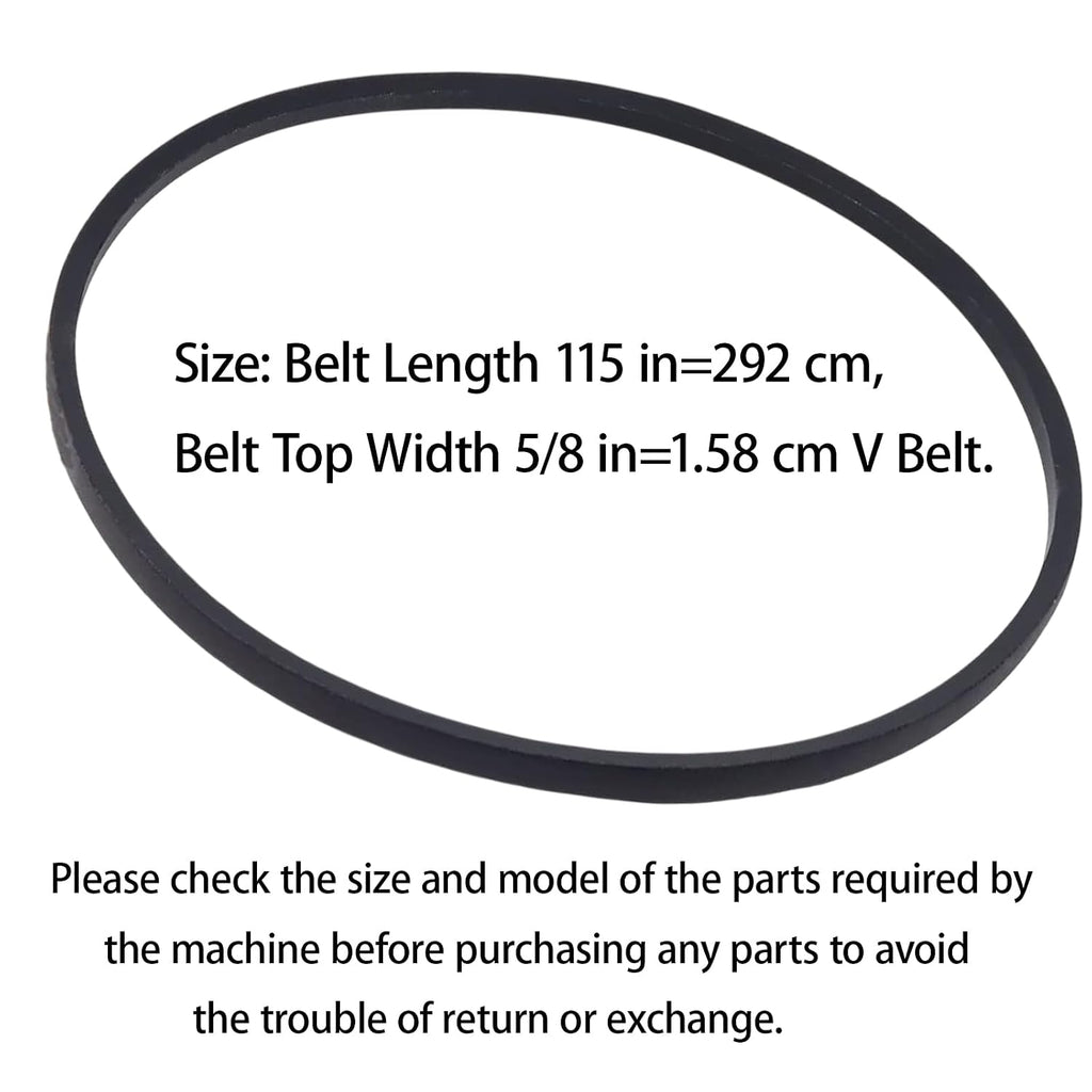 Deck V Belt for Dixie Chopper 9907B112 2006B112 Dayco L5115 Woods 20644