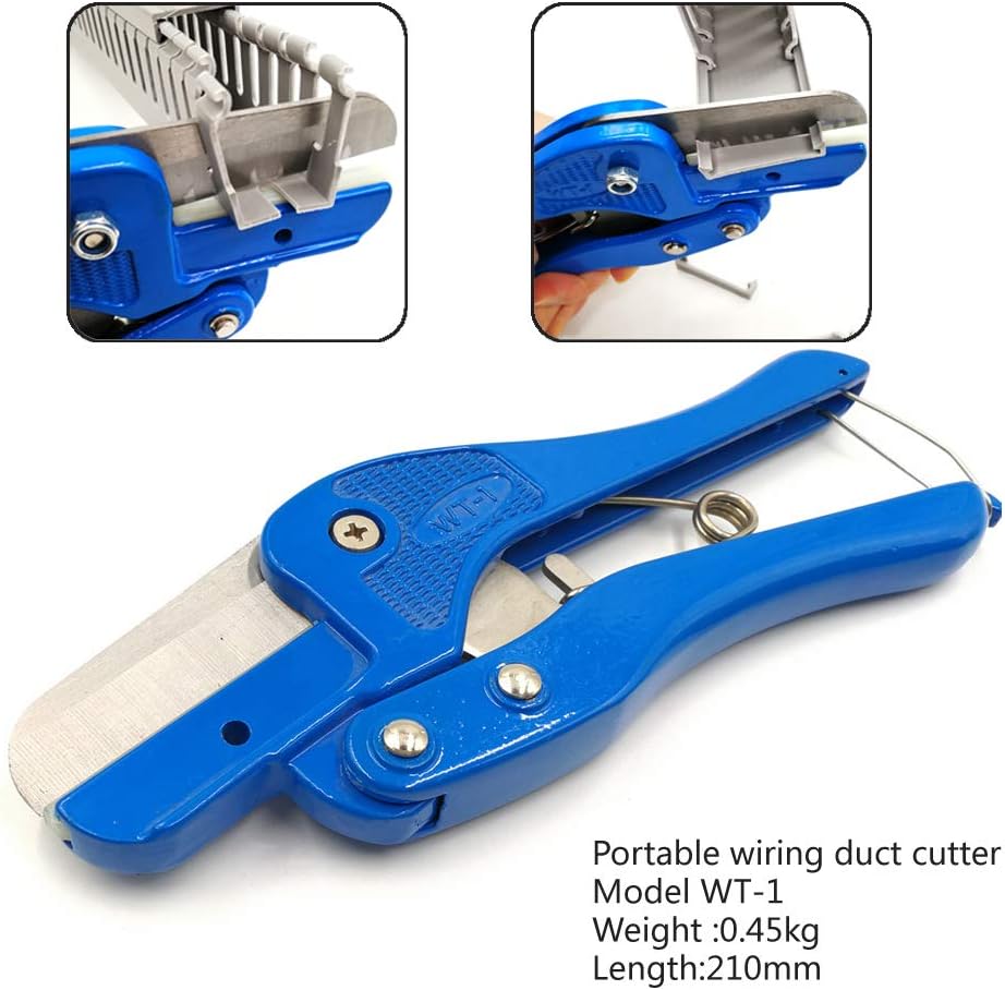 WT-1 Wire Duct Cutter Cuts Slotted Wiring Duct and Covers 60mm