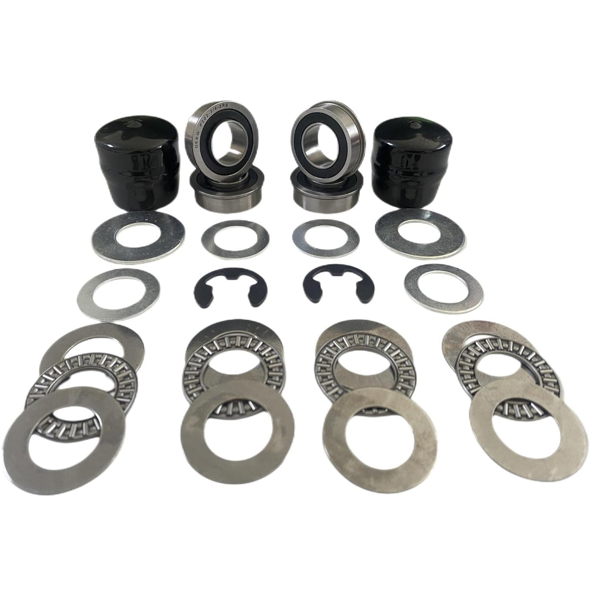 DEEG 8 PCS 9040H Front Wheel Bushing to Bearing Conversion Kit