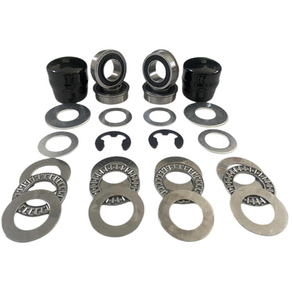 DEEG 8 PCS 9040H Front Wheel Bushing to Bearing Conversion Kit