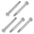 uxcell 6Pcs 304 Stainless Steel Bolt 60mm Dia 60mm Length M8 Thread