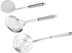 Tenta tenta kitchen Solid Stainless Steel Spider Strainer Skimmer Ladle for Cooking and Frying, Kitchen Utensils Wire