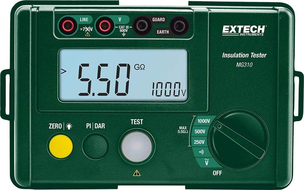 Extech Compact Digital Insulation Tester