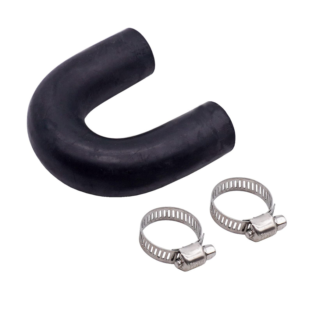 Heater Core Delete Bypass Hose,Heater Core Bypass Hose Coolant Crossover with Clamps for LS or LT Series Engine 551699
