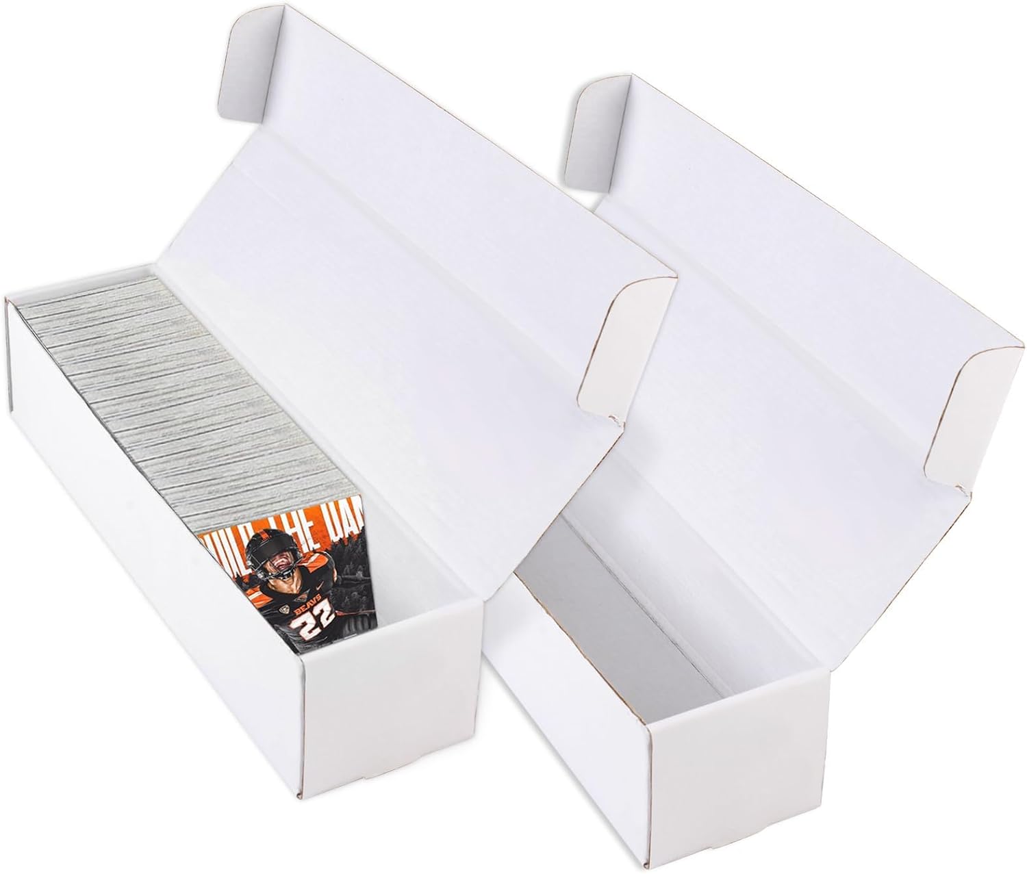 Card Storage Box,2-Pack • 1000 Count Card Box,Trading card storage box for TCG/Mtg/Sports Card Storage and