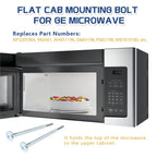 Upgraded WB01X10180 Microwave Mounting Bolt Kit for GE Microwaves