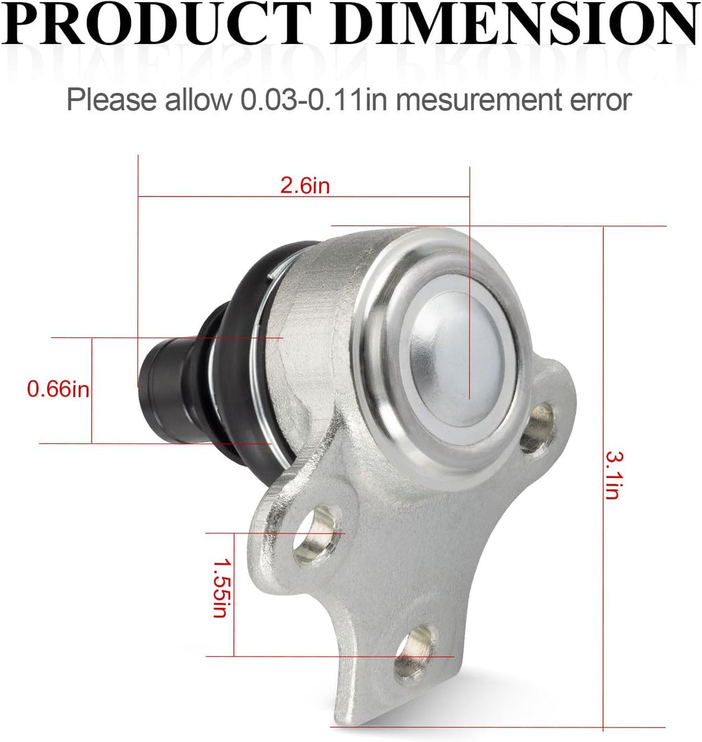 Front Lower Ball Joint for Can-Am Outlander Max 400 500 650 800 800R 2006-2014 706200444