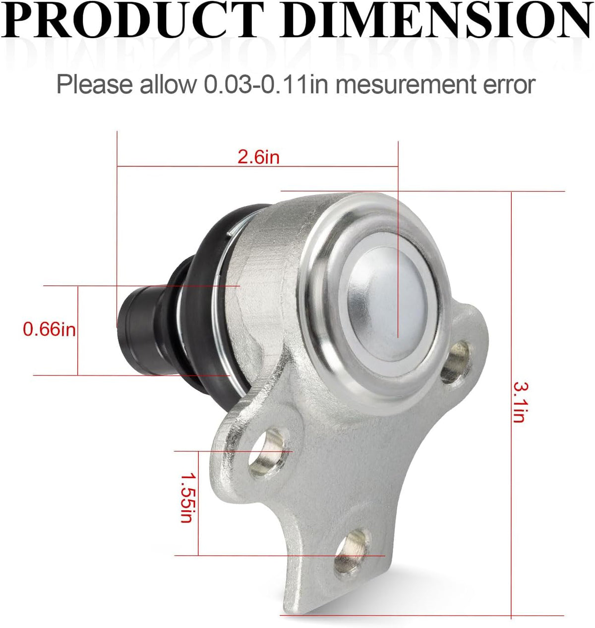 Front Lower Ball Joint for Can-Am Outlander Max 400 500 650 800 800R 2006-2014 706200444
