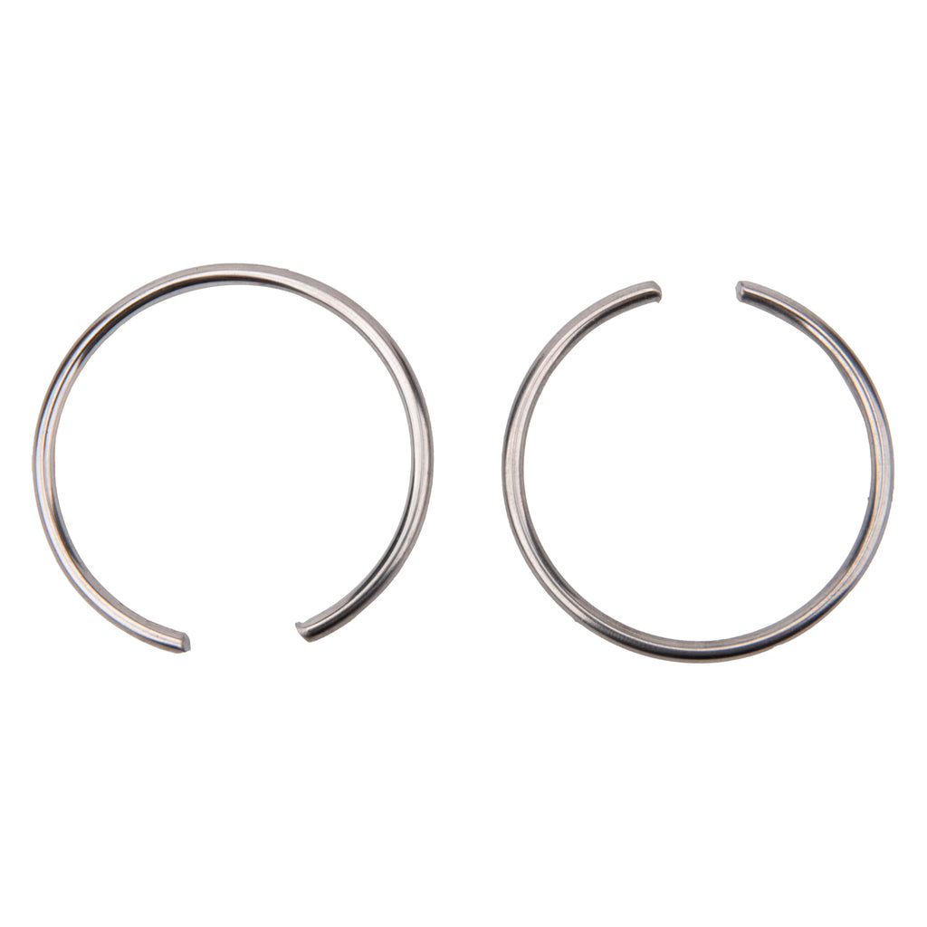 2 Pack Replacement 100100 Commercial Vacuum Cleaner Alluminum Wand Ring (2)