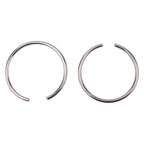 2 Pack Replacement 100100 Commercial Vacuum Cleaner Alluminum Wand Ring (2)