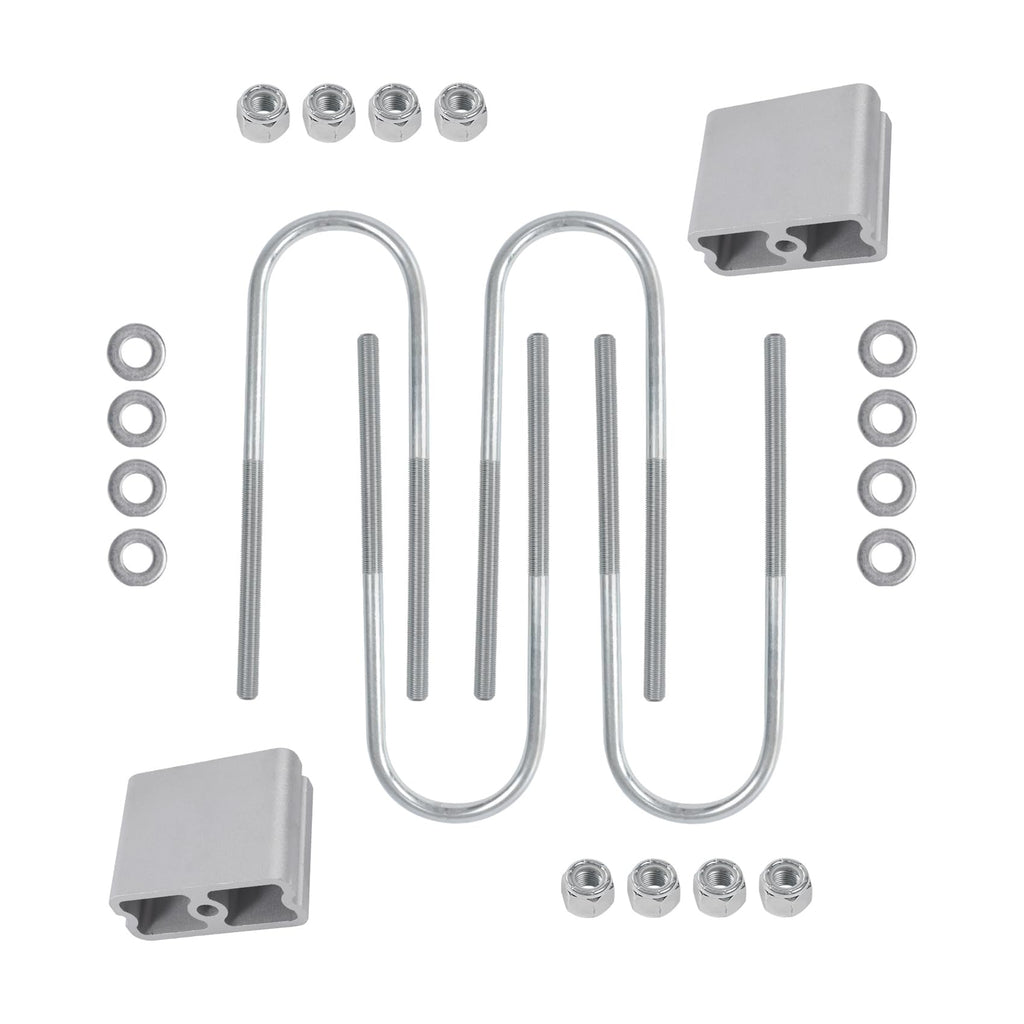 labwork Leaf Spring Lowering Block Kit Heavy Duty Steel Lowering Block Kit
