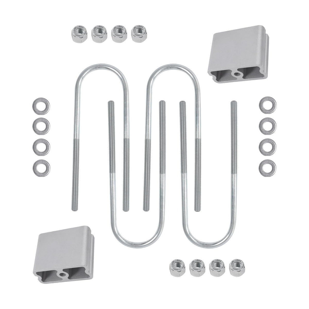 labwork Leaf Spring Lowering Block Kit Heavy Duty Steel Lowering Block Kit