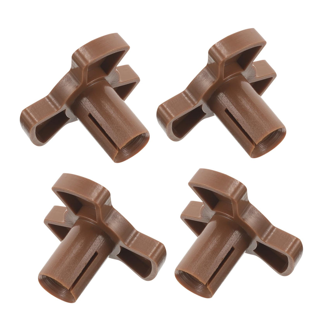 4pcs Microwave Turntable Roller Guide Support Plastic Replacement Part