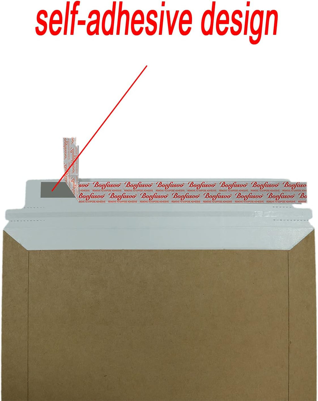 Rigid Mailers 30 Pack 6.25 x 8.25 inches Brown Self Seal Stay Flat Bulk Cardboard Kraft No Bend Mailers Peel and Seal
