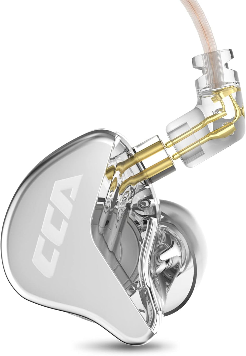 CRA in Ear Monitor Headphones, Ultra-Thin Diaphragm Dynamic Driver IEM Earphones, Clear Sound & Deep Bass, Wired