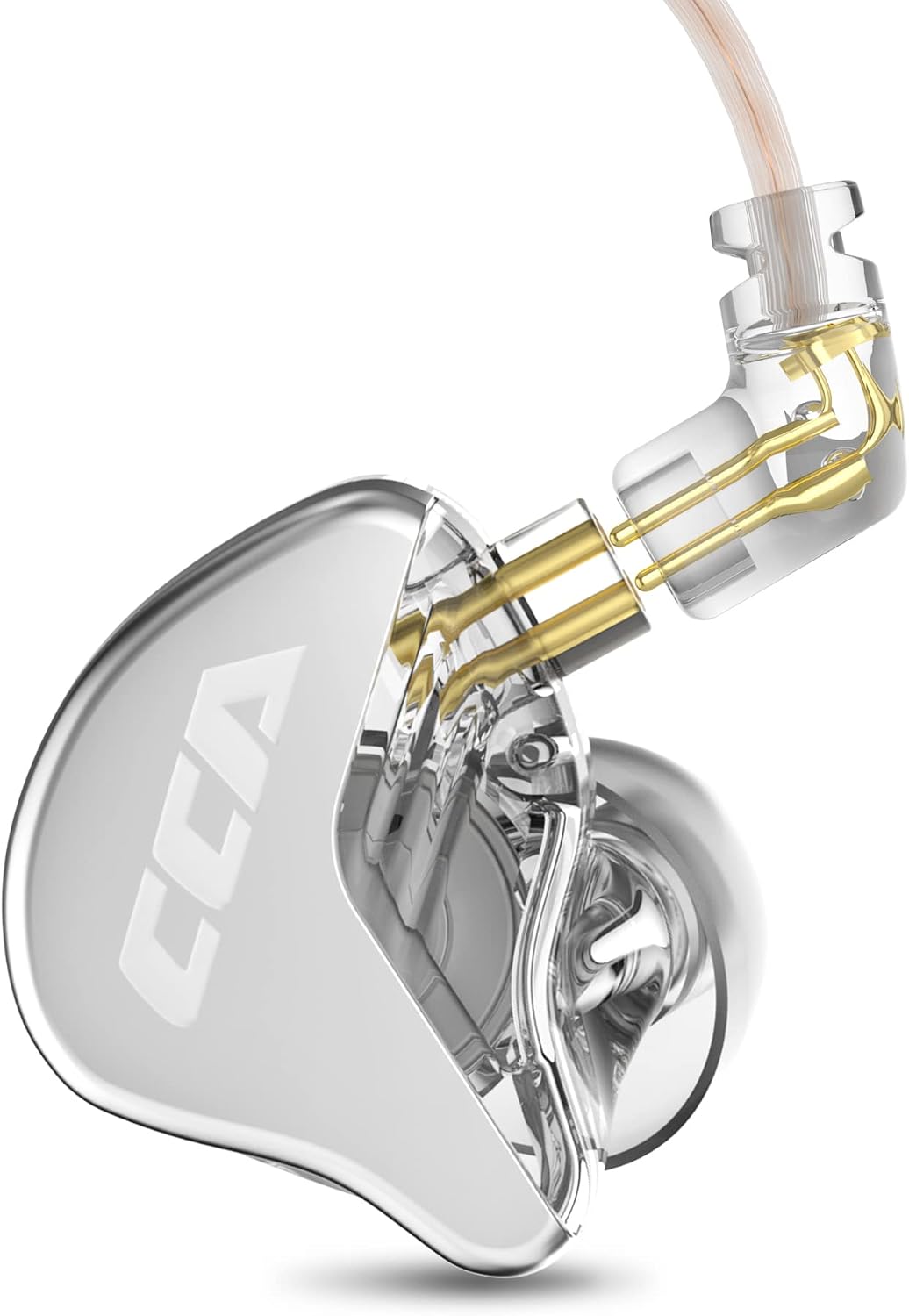 CRA in Ear Monitor Headphones, Ultra-Thin Diaphragm Dynamic Driver IEM Earphones, Clear Sound & Deep Bass, Wired
