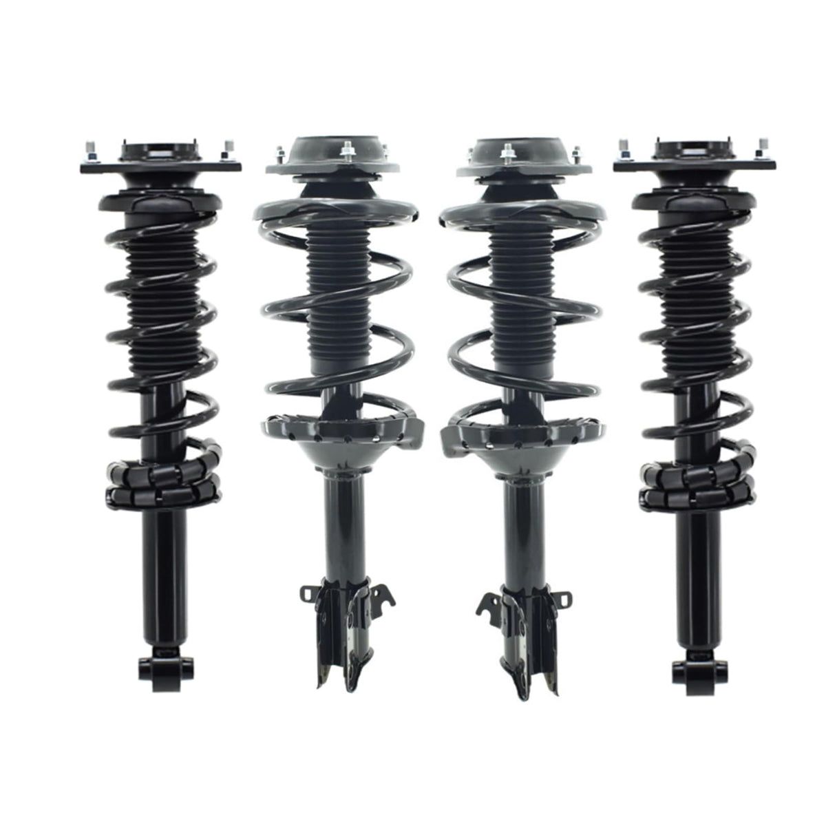 PM Auto Set 4 Front-Rear Quick Complete Strut-Coil Spring Compatible With 2013 2014 Subaru Outback, AT, Automatic CVT