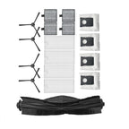 Ultra Durable Main Side Brush Filter，Compatible With Eureka J20 / Midea W20 / W20 Pro Robot Vacuum Cleaner Essential Accessories