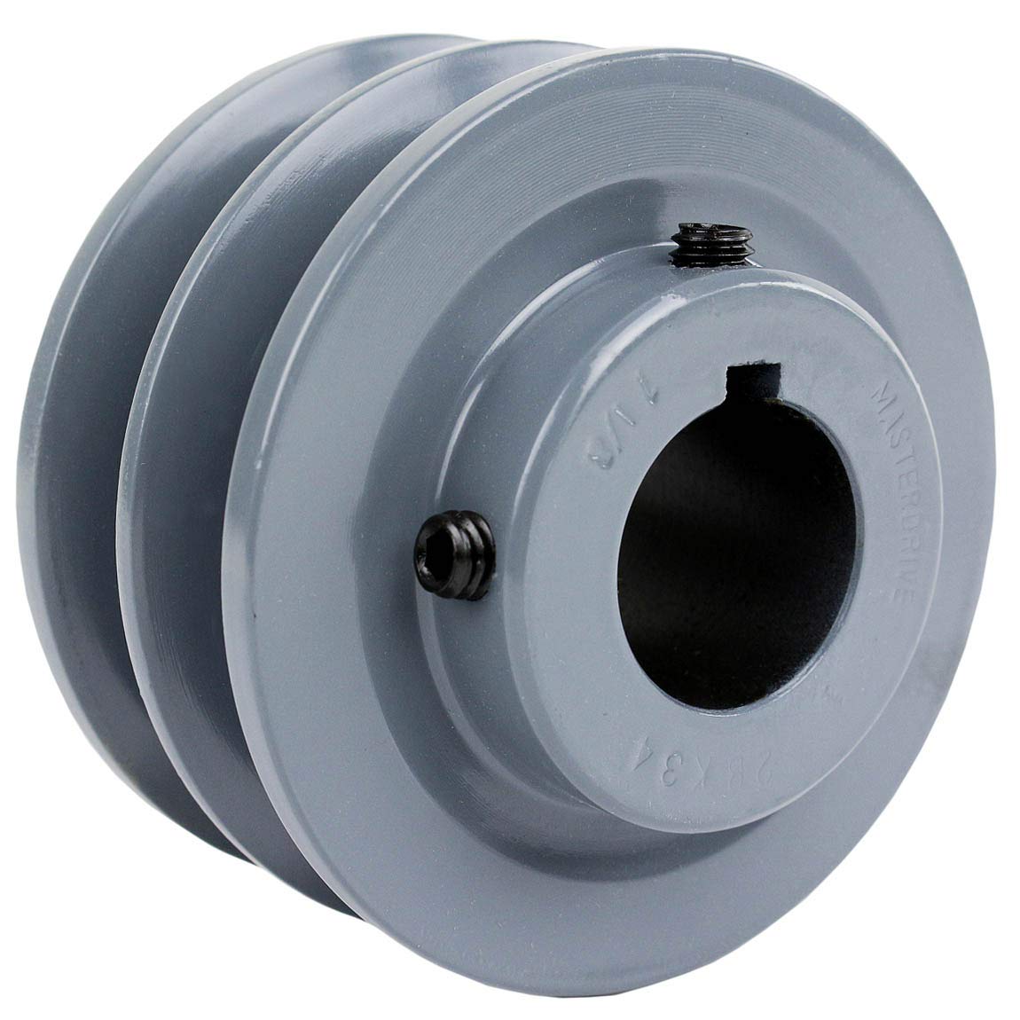 2BK34-1-1/8 BTS SHEAVE B Section 2 Groove
