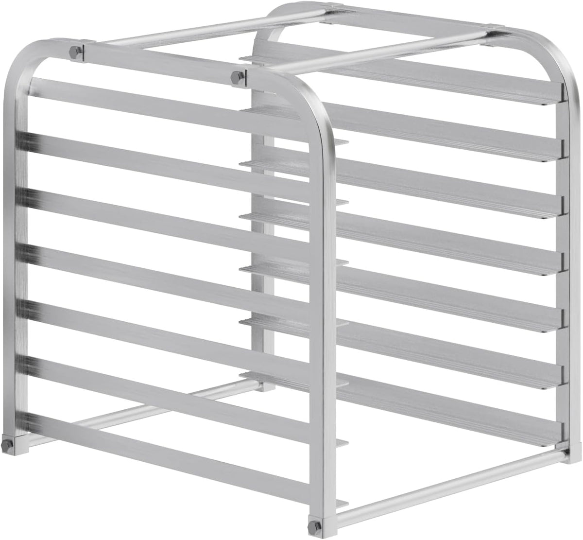7-Pan Countertop Sheet Pan Rack, Full Size - 20.5 in. W x 24 in. D x 23 in. H, End Load, 3 in. Slide Spacing, NSF