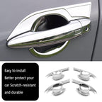 KELEIMAI Door Handle Bowl Covers for 2021-26 Nissan Rogue, Chrome, 4PCS