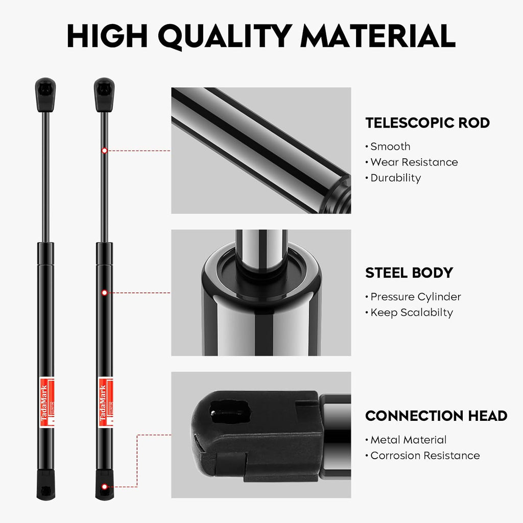 2 Pcs Front Hood Lift Supports Struts Shocks Gas Spring 4478 Fit for 1997-2006 Ford Expedition, 1997-2004 F-150, 1995-2004 F-250, 4478 SG404016