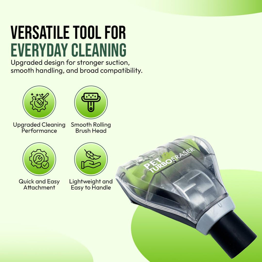 Replacement Pet Hair Removal Turbo Brush Vacuum Tool, For Bissell Vacuum Cleaners - Pet Hair Vacuum Attachment