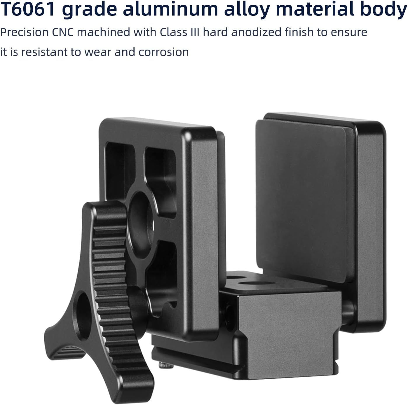 GS-01Arca Swiss Rifle Saddle Mount, Hunting Tripod Clamp with Quick Release Plate, Shooting Tripod Rest, Enhanced