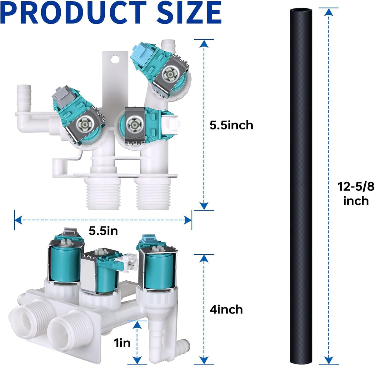 WFW70HEBW0 WFW70HEBW1 WFW70HEBW2 WFW72HEDW0 Washer Water Inlet Valve