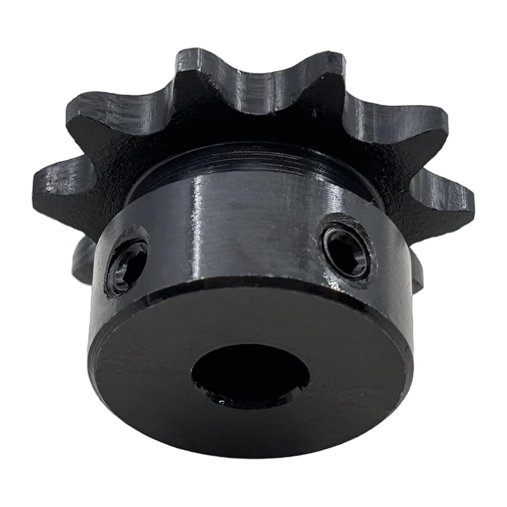 #35 Roller Chain Sprocket Type B 8mm bore 10 Tooth, Hardened Antirust 1045 Steel Drive Sprockets 35B10-8mm