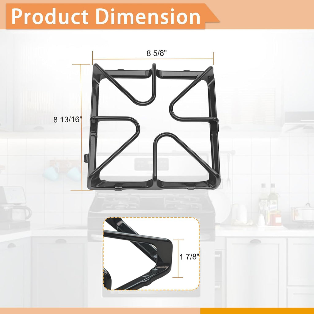 WB31K10034 WB34K10009 WB34K10010 Stove Grates and Drip Pans for Whirlpool