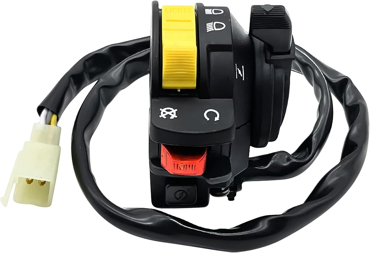 M MATI Left Handlebar Start Stop Headlight Switch for Suzuki KingQuad 300