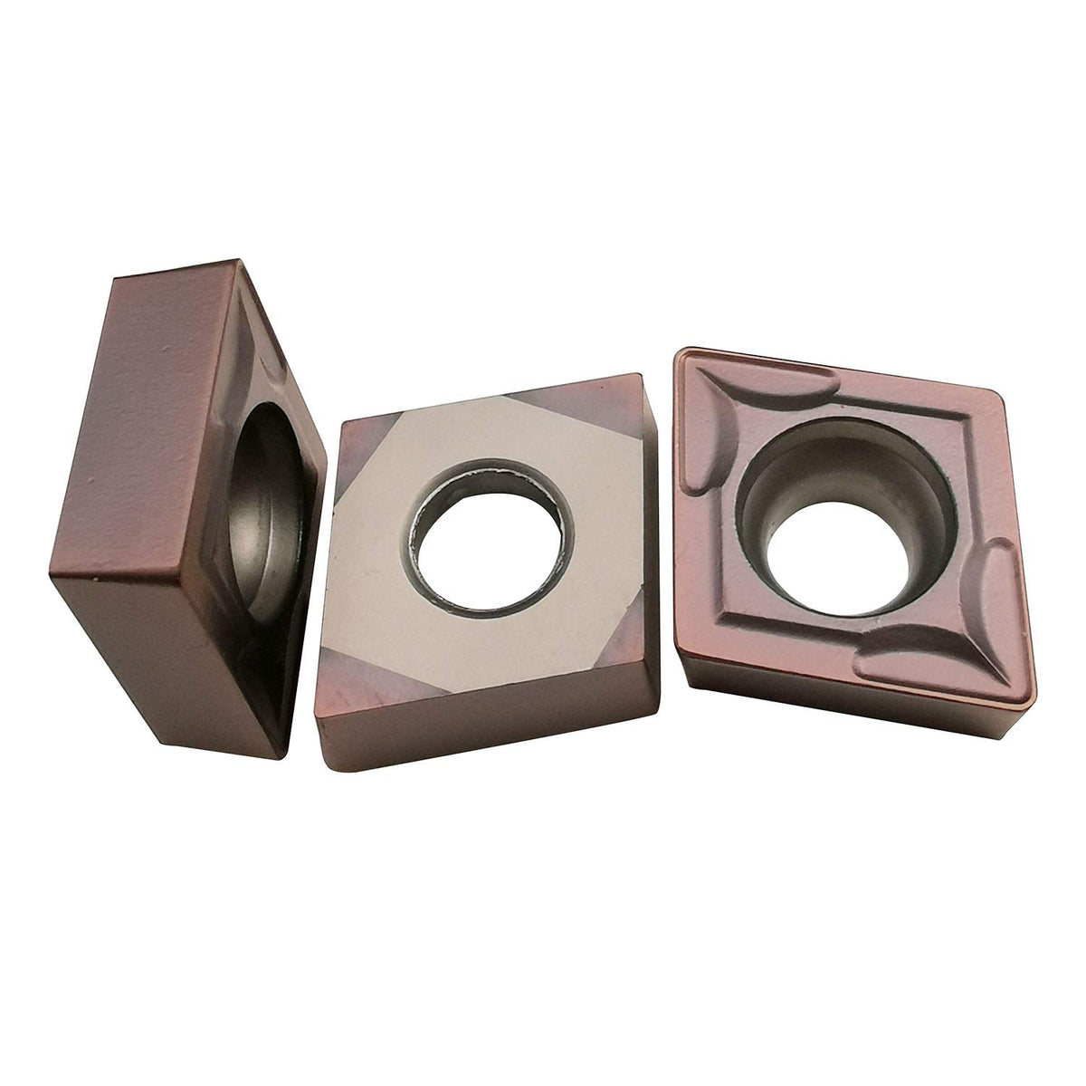 CCMT432 / CCMT120408 CNC Lathe Indexable Carbide Turning Insert (CCMT432 Brown)