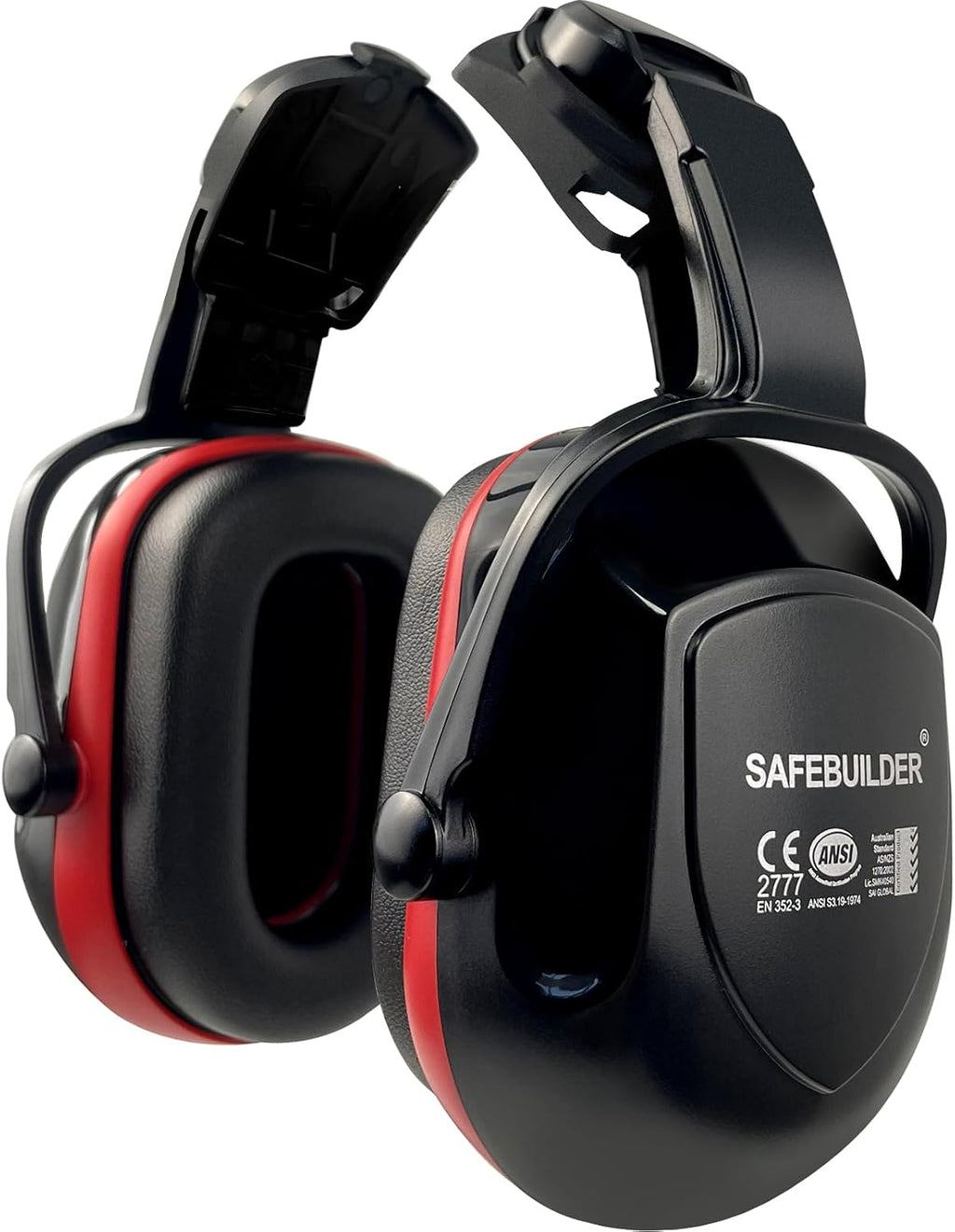 30dB Ear Muffs Hard Hats Type Safety Earmuffs For Safety Helmet Hearing Protection Earmuffs ANSI S3.19