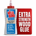 Extra Strength Wood Glue for Woodworking, Furniture Repair & DIY Projects - Non-Toxic, Invisible Line, Sandable &