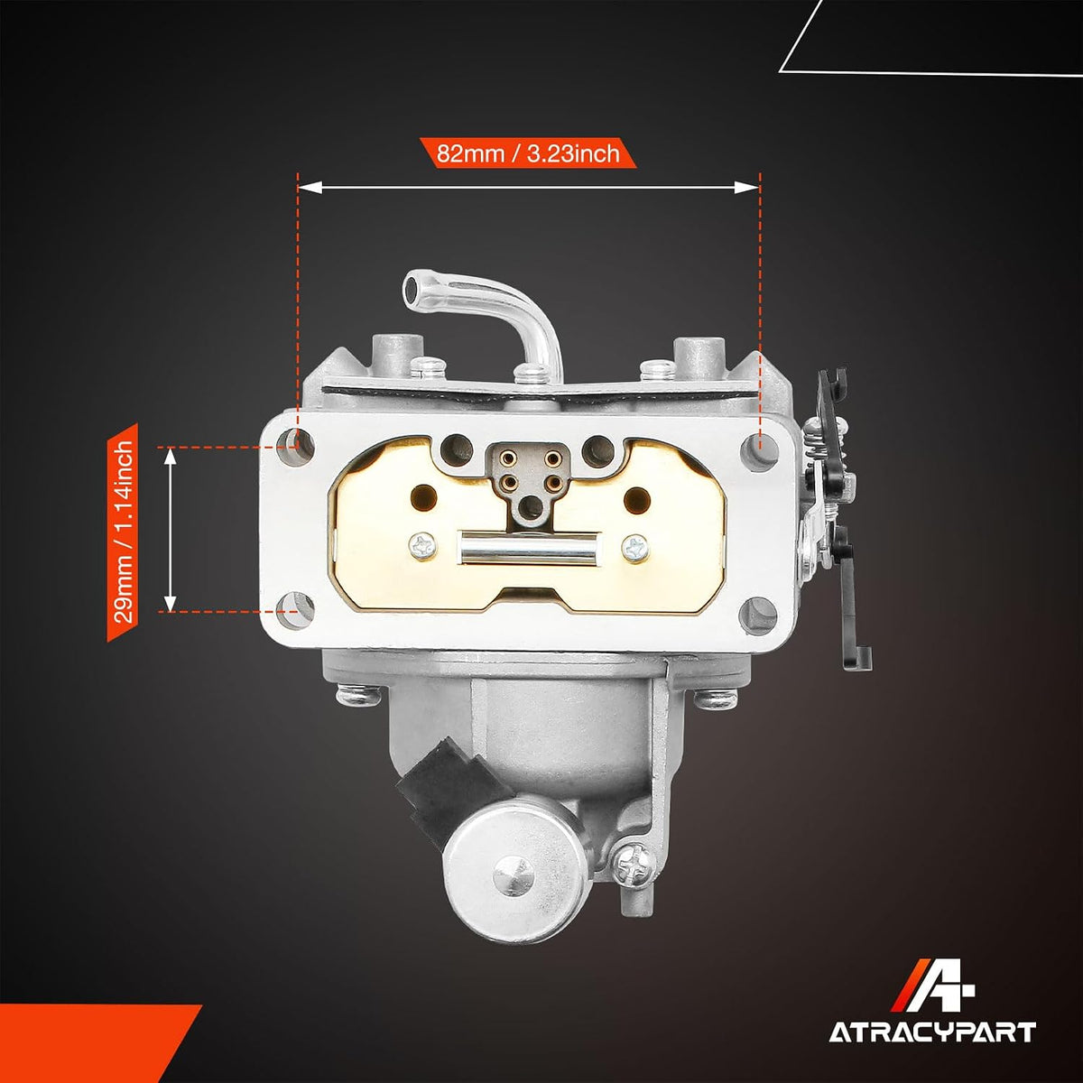 FH661V Carburetor Fit for Kawasaki FH641V, FH721V, FX850V, FH601V, FX801V with 49065-0724 Oil Filter&Fuel Pump, Compatible with 22 HP Engines, Replaces 15004-1010, 15004-7024, 15004-0757, 15004-1005