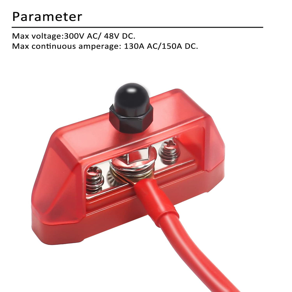 Recoil S12P-516 3 Connection Bus Bar Terminal Power Distribution Block