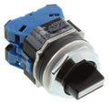 IDEC ASD320NU 2 Normally Open Contacts, 3 Position, 30 MM Diameter, KNOB Operator, MAINTAINED, Non-Illuminated, SELECTOR Switch, TWND Series