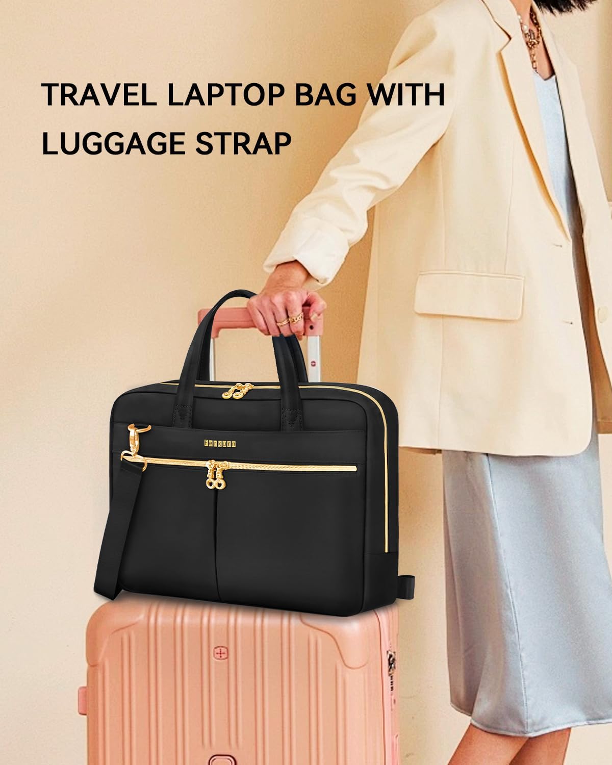 17 17.3 Inch Laptop Bag Case Women Men Compatible with HP OmniBook Envy Omen Pavilion/LG Gram/Dell Inspiron