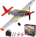 4 Channel RC Plane, Ready to Fly Aerobatic Aircraft, Easy Control for Beginners, P51 Mustang RC Airplane Best Gift