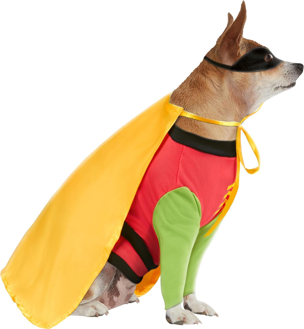 DC Teen Titans: Robin Pet Costume for Dogs or Cats, Medium