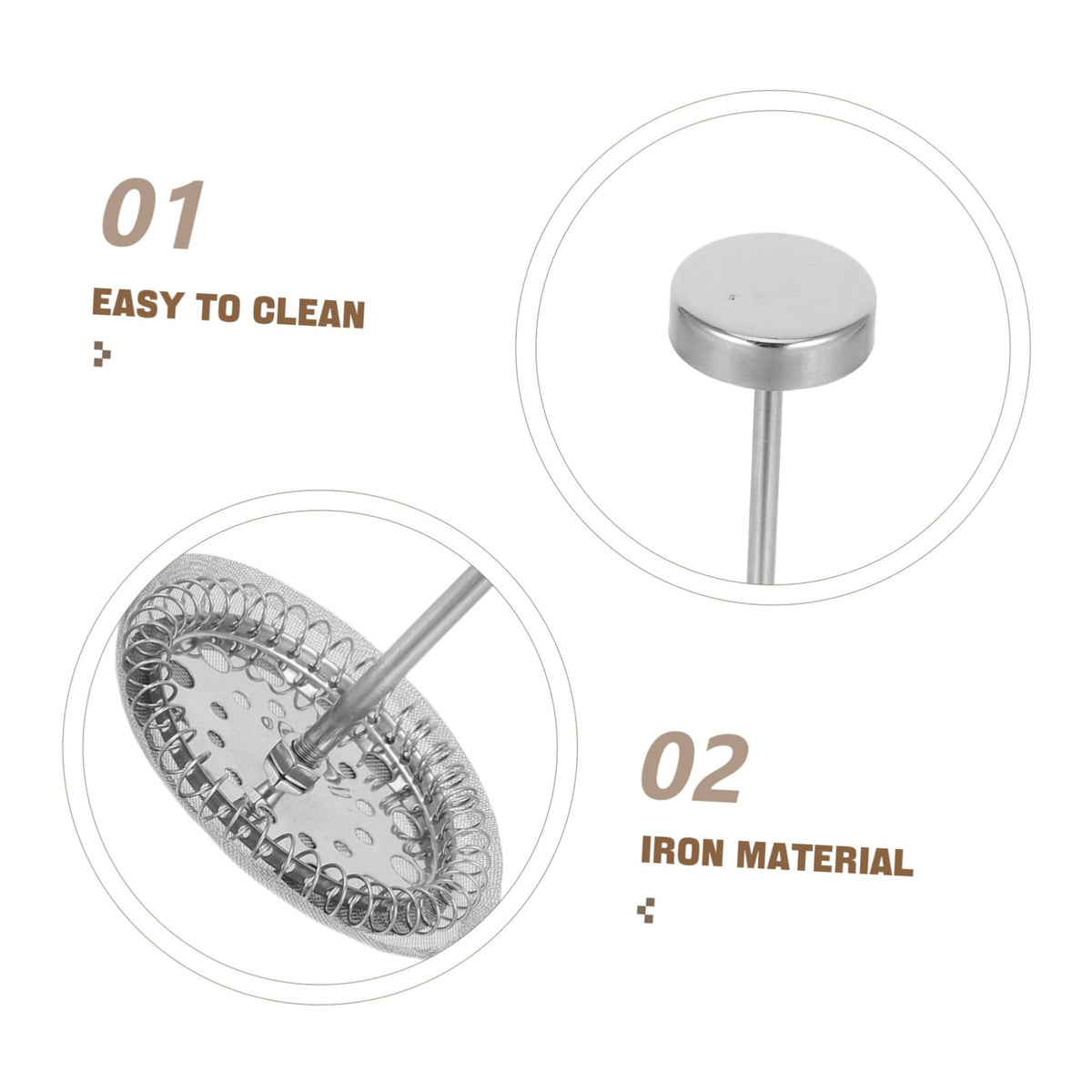 Press Filter Lid Set for 350ml Coffee Pots and Beakers