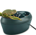 Reptile Chameleon Waterfall Drinking Fountain, Chameleon Water Dripper Food Bowl Water Cantina for Amphibians Insects