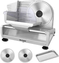 Meat Slicer Machine for Home, 200W Food Slicer with Two 7.5" Blades